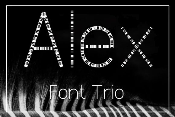 Alex Font for Makers and Creative Product Designers