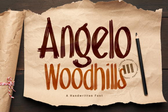 Angelo Woodhills: A Display Font for Editorial Design