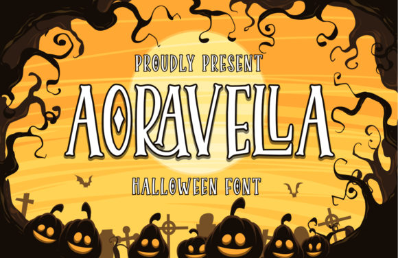 Aoravella Display Font for Web Design Projects