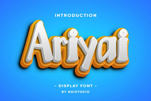 Ariyai Display Font: A Joyful Touch for Your Brand