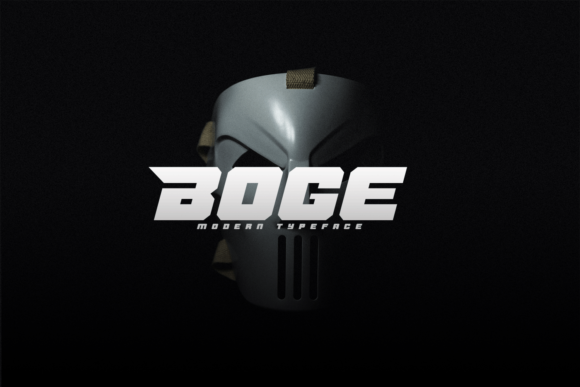 Boge Display Font for Bold Digital Campaigns