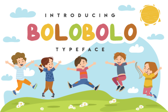 Bolobolo Font: A Playful Display Typeface for Creative Makers