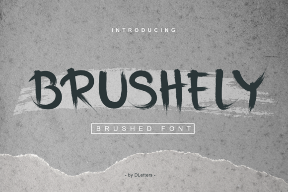 Brushely Font: Elevate Your Brand with a Handcrafted Display Typeface