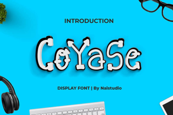 Coyase Font Review: A Display Typeface for Creative Product Makers