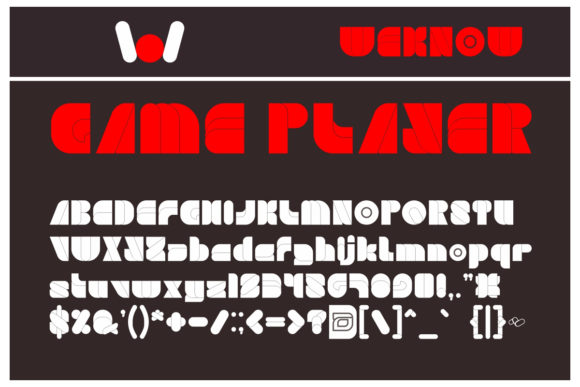 Game Player Typeface: Elevate Editorial Design with Groovy Display Fonts