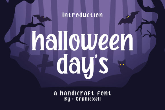 Halloween Day s Font for Creative Branding Projects