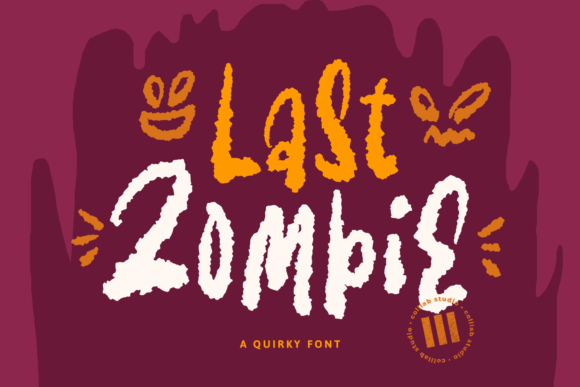 Last Zombie Font: A Quirky Display Typeface for Digital Creations