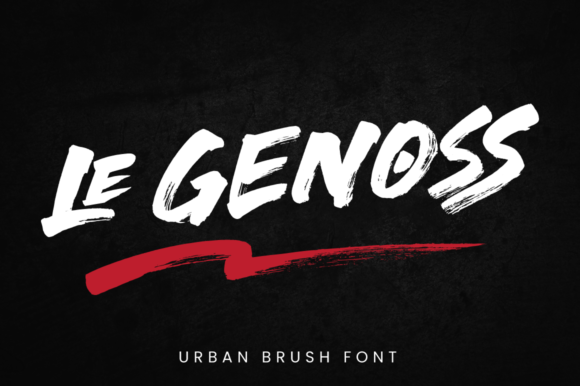Le Genoss Display Font for Creative Branding Projects