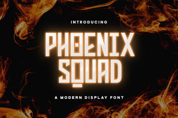 Phoenix Squad Font Review for Creative Branding Projects