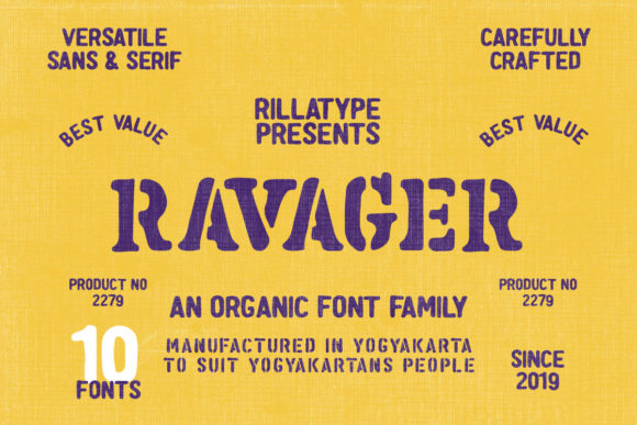 Ravager Font: A Bold Display Typeface for Stronger Campaigns