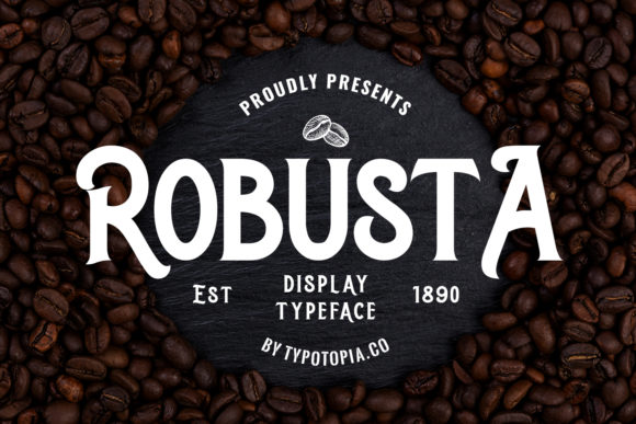 Robusta Font: A Bold Display Typeface for Memorable Branding
