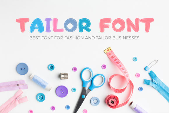 Tailor Display Font for Creative Makers