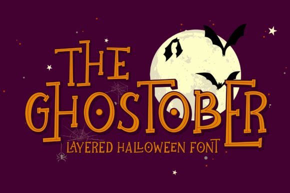 The Ghostober Font for Spooky and Stylish Halloween Designs