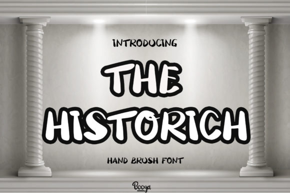 The Historich Display Font for Modern Web Design