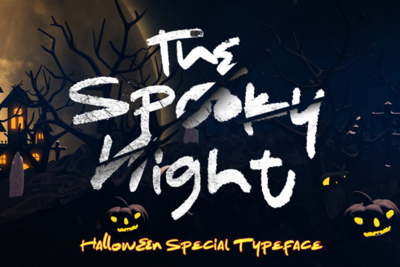 The Spooky Night Font for Halloween-Themed Web Design