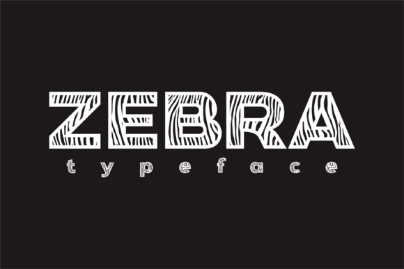 Zebra Font for Bold Branding and Creative Business Materials